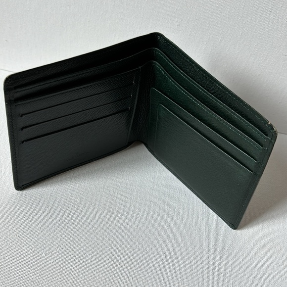 Louis Vuitton Taiga Porte Bllets 3 Cartes Leather Bifold Wallet - Picture 7 of 9